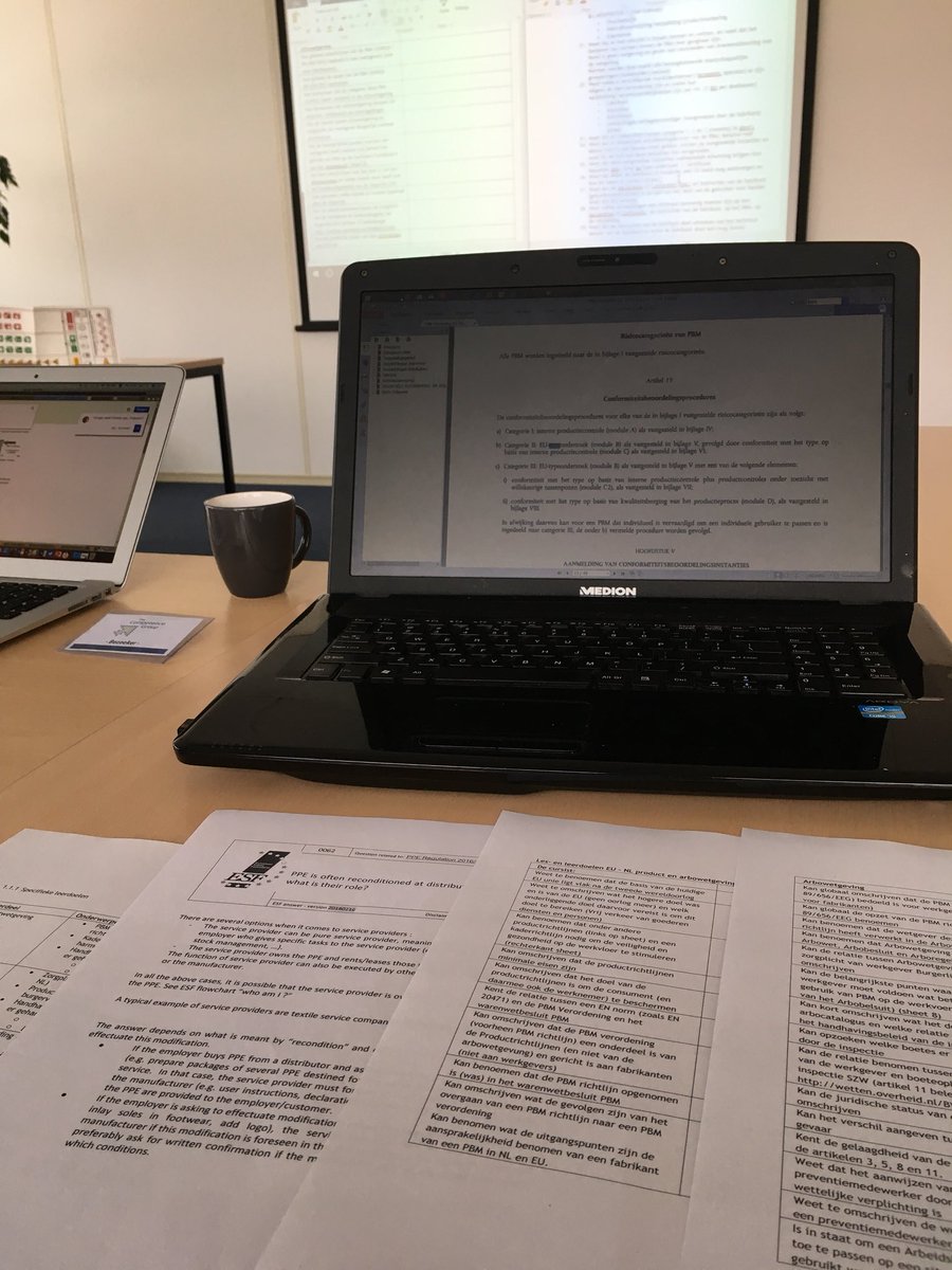 PBMCoach's tweet photo. Vanochtend druk bezig als #PBM #Specialist want samen met de @VVGW druk bezig met e-learning voor onze #PBM cursisten #arbo #PBMVerordening https://t.co/pUqCp1qnTq