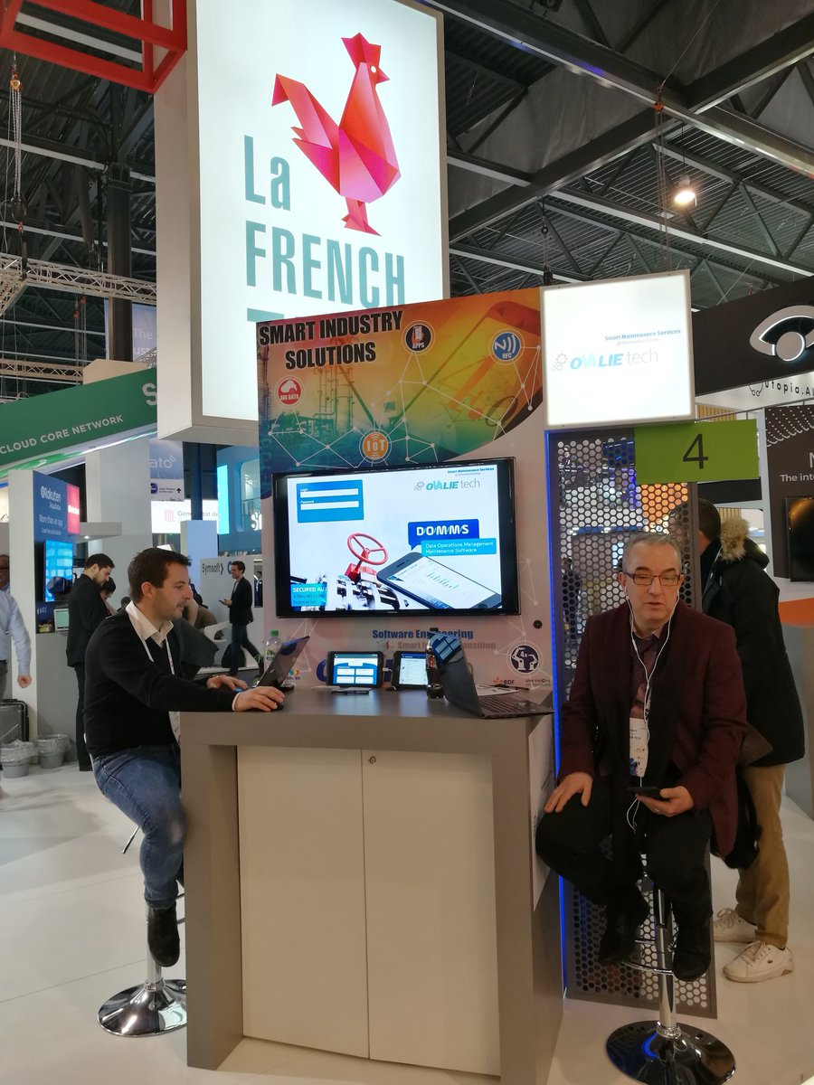OvalieT's tweet photo. #FrenchTech #Occitanie #HautesPyrenees #MWC2018
#Ovalietech troisième jour... on ne lâche rien!!! https://t.co/zluNhVz8NP