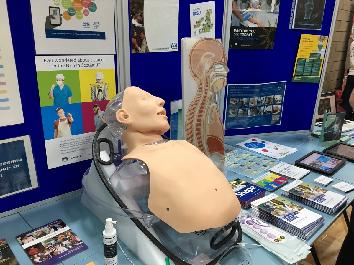 sifshet's tweet photo. Great meeting Shetland Senior School students considering a career in health. https://t.co/ub7lNwg4z1