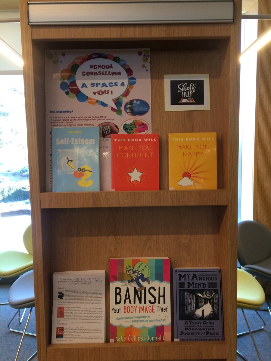 Moving into a hectic time of year for 5th and 6th form  + coping w temps of -10 - we have some great shelfhelp 4u.