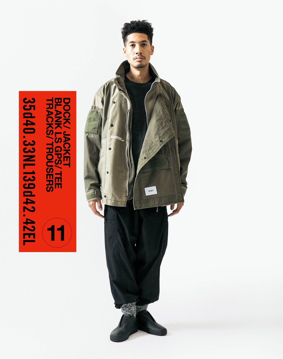 WTAPS / EX36 LOOK①① DOCK / TRACKS #wtaps #wtaps_36 #wtvua