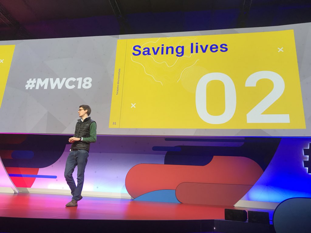 teralytics's tweet photo. .@gpolzer explains how real-time insights and A.I. using telco data has the ability to save lives #mwc18 #InclusiveData #AI https://t.co/5sh0KxTwI5