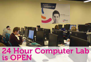 CaledonianNews's tweet photo. CAMPUS UPDATE #GCU: We will be keeping our 24 hour lab OPEN for students thanks to the efforts of our security team🥇All other campus buildings, including the library, closing at noon. #BeastFromTheEast scotland https://t.co/ir2BXLIOSK