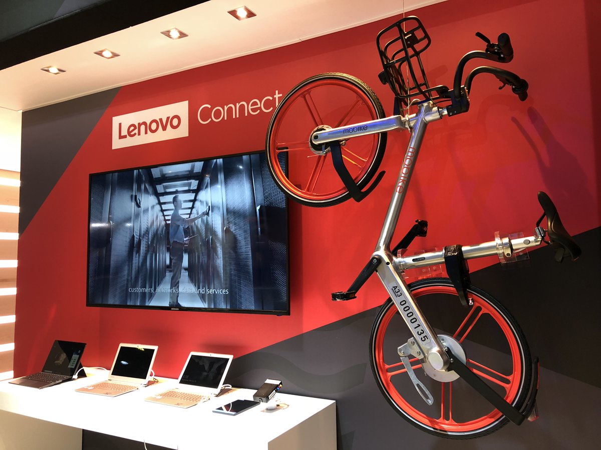We've been exploring the floor at #MWC18 and <a href="/Mobike/">Mobike</a> is parked (responsibly!) EVERYWHERE ~ at partner booths like @lenovo, @huawei, <a href="/MediaTek/">MediaTek</a>, <a href="/VodafoneGroup/">Vodafone Group</a>, <a href="/Qualcomm/">Qualcomm</a> and more...
Tweet us how many Mobikes you've spotted at #MWC18 so far!
