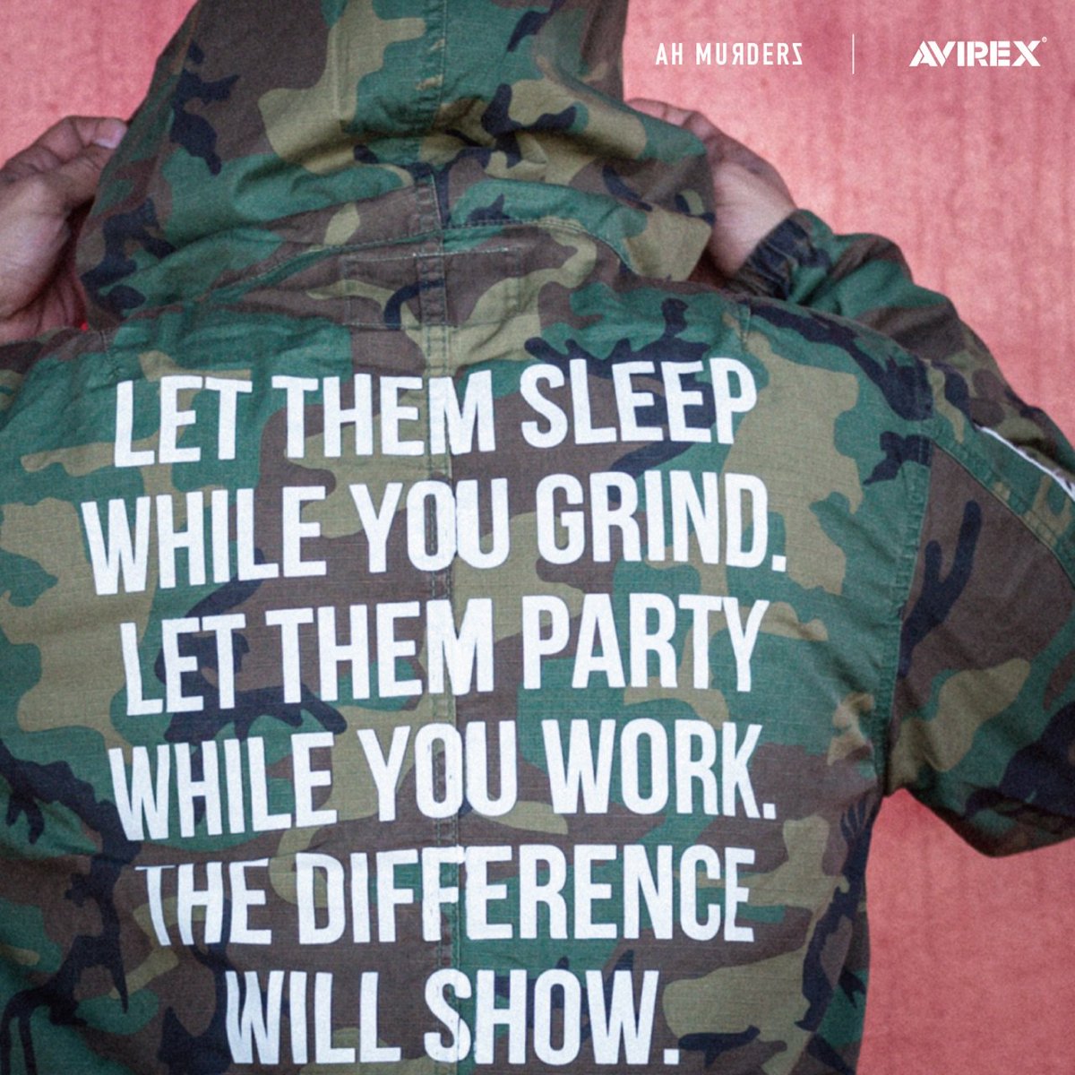 今月限定/特別大特価 ah murderz x AVIREX AMDZ SHELL PK camo
