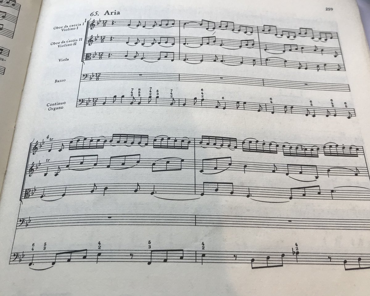 nickmulroy's tweet photo. How to use a melody. Chorale tune becomes the bass. Grief into hope. JSB. https://t.co/5Gg6QnmjeM