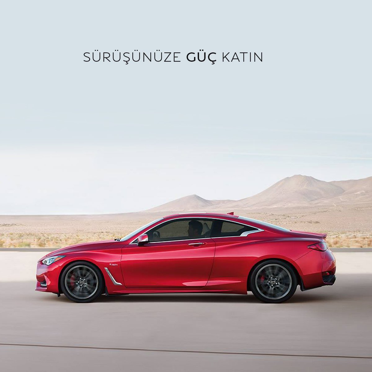 InfinitiTurkiye's tweet photo. Sürüşünüzü çift turbolu V6 motorun heyecan verici performansıyla güçlendirin. #INFINITI #Q60 https://t.co/15E27bFu1W