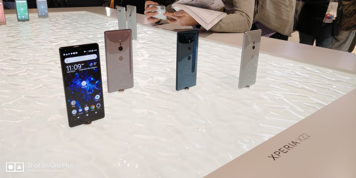 ParagonTesting's tweet photo. Fantastic new 'dynamic vibration system' comes to the @sonyxperia XZ2, along with a nice design change. We'll have more about it in our post-event blog but it's safe to say we were impressed #MWC18 #ShotOnOnePlus https://t.co/Y11SzEWVbl