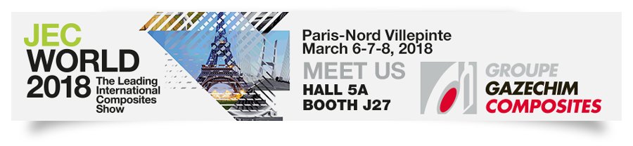 Groupe_Gazechim's tweet photo. In few days let's meet at JEC World in Paris. An opportunity to meet our Composites teams & discover our areas with Euromere, Imatec & Cut Services. See you there!
#JECWorld #Composites #Euromere #Imatec #Cutservices #exhibition #Villepinte #Gazechim @JECComposites https://t.co/2xLumpyu6t