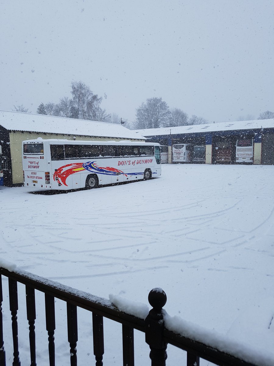 Due to Adverse Weather Conditions we will not be Running School Contracts today, we will keep you updated