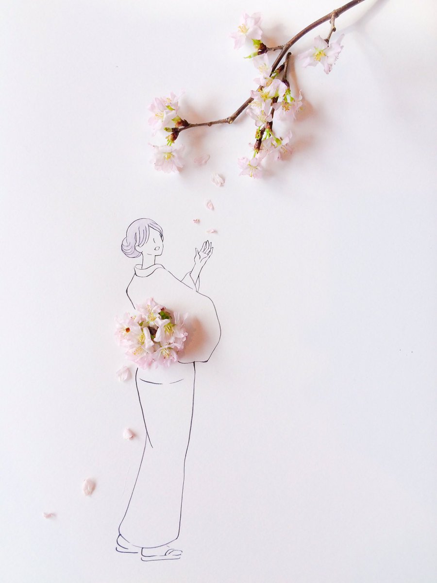 はな言葉 新刊予約開始です 啓翁桜 桜の花言葉は 精神の美 優美な女性