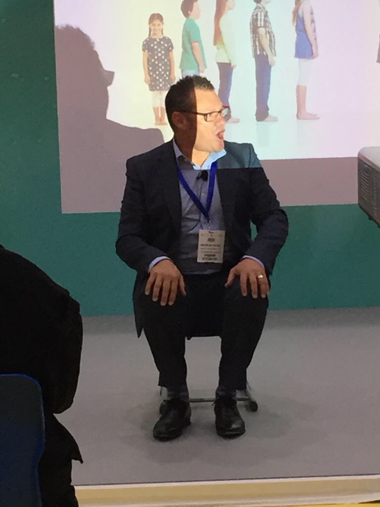 Andrew_Furnware's tweet photo. In case you missed Andrew’s presentation yesterday come and visit us on S52 to see how flexible, innovative learning spaces engage your students in the learning process. When students are comfortable they concentrate and can better meet their learning needs #GESS2018 #Furnware https://t.co/Cf2Xt9ThTu