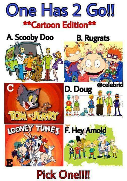 ClassicCartoon1's tweet photo. #whichone #mixcartoon #challenge https://t.co/f7komuWJIU