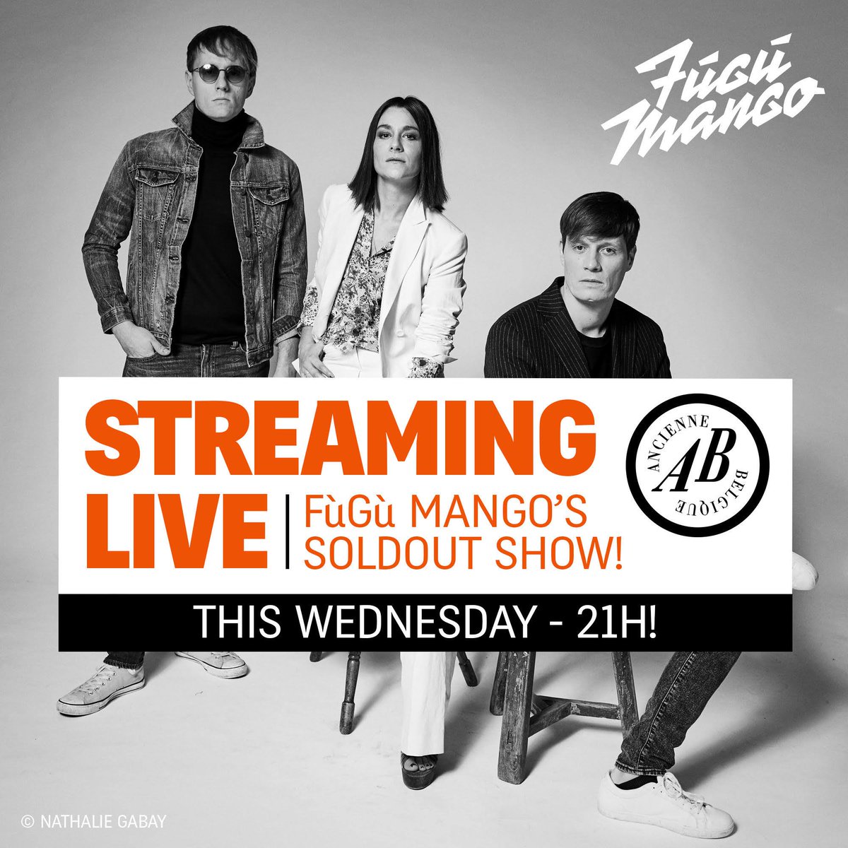 piasbelgium's tweet photo. For those who can't join the sold-out show with @FuguMango tonight at @ABconcerts, tune in at 9pm to live stream the show: https://t.co/TzDhIgsfgI 📺 #live #stream #fugumango #anciennebelgique #ab https://t.co/rYai2HEE9X