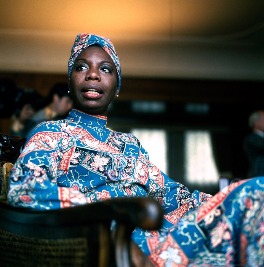 Daley_Pearson's tweet photo. #impossiblecool Nina Simone, 1968. https://t.co/BszWF0GHBz