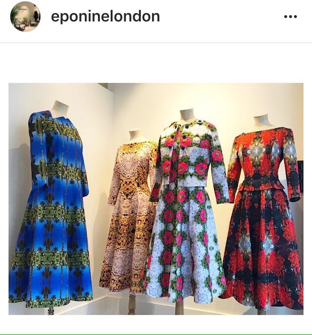 pamweinstock's tweet photo. Sneak peak of  Nomad, the exclusive print collection that I designed for @eponinelondon https://t.co/nPww4r2bQb