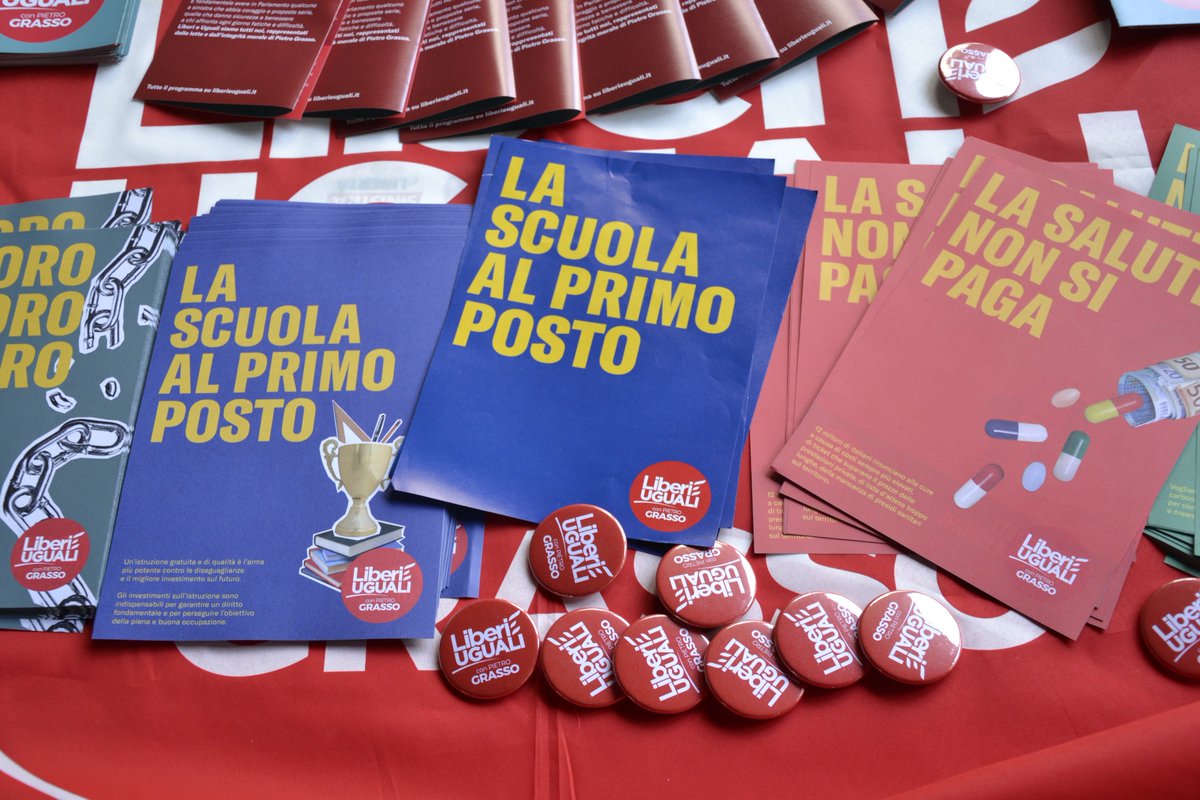 Domenica si vota. È arrivato il momento di portare in Parlamento una forza di sinistra che abbia coraggio e proposte serie, che torni a parlare di lavoro, scuola, salute, ambiente e legalità.

Avete letto il programma di <a href="/liberi_uguali/">LIBERI e UGUALI</a>? 
→ liberieuguali.it/programma/
#elezioni2018