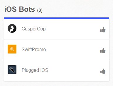 Cop_Supply's tweet photo. There are currently 3 iOS bots listed at https://t.co/O4ppeSxCMS here - https://t.co/X5f3DcnJ3b

@PluggedIOS
@SwiftRyB
@SwiftPreme

Upvote your favorite one and also DM is if you know of any bots that should be listed. 

#sneakerhead #sneakerbots #nikebot #supremebot #adidasbot https://t.co/zn6bRZGwEi