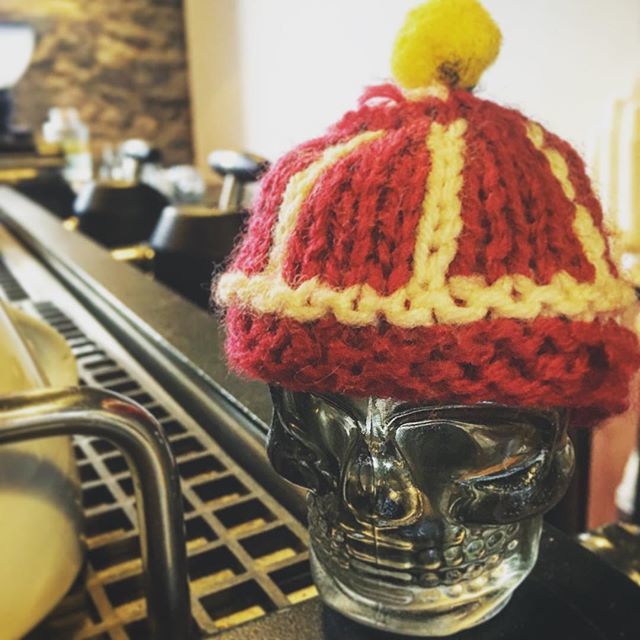 jc_chambers's tweet photo. Wee bit chilly today. Even @providero.tea.coffee skull got it bobble hat on today.
.
#bigprov #providero #coffee #craftcoffee #llandudno #skull #bobblehat #morningcoffee #chillyoutside https://t.co/tLXkJKvQsY https://t.co/NexNH4KjFk