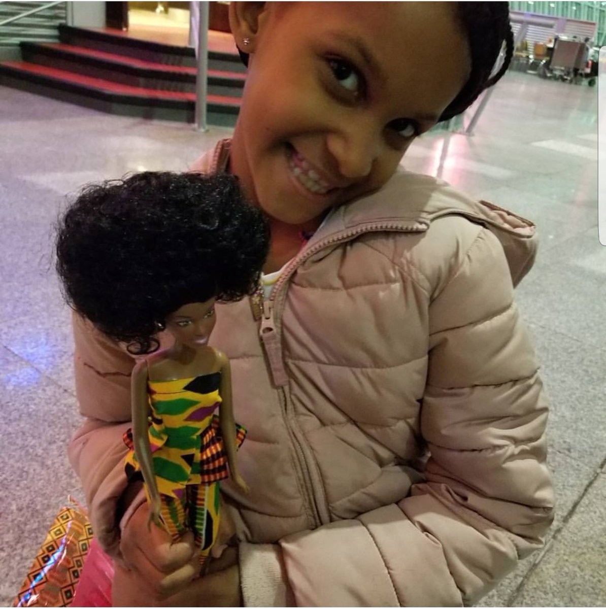Back from a trip to Ghana 🇬🇭, this mummy was met with her kids who wanted their Nana Dolls before they could say hi 😅😅
Thank you for empowering our future Queens.
If you are in the Ghana area please visit Placito to buy your Nana Dolls! #Ghana #nanadolls #blackdolls