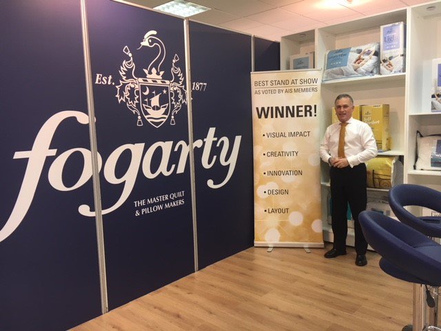 We are delighted to have won the ‘Best Stand At Show’ award at @TheLinensShow this week! 🏆 We're so happy that our customers liked it - thank you! 😊 #TheLinensShowSS18 #LinensBuyers