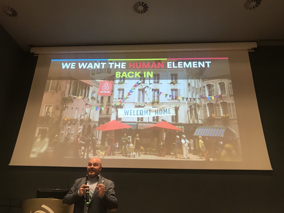 seble_w's tweet image. “We want the human element back in” @mkl @SandroTomma @airbnb_it #DigitalWay #CNA #ReggioEmilia