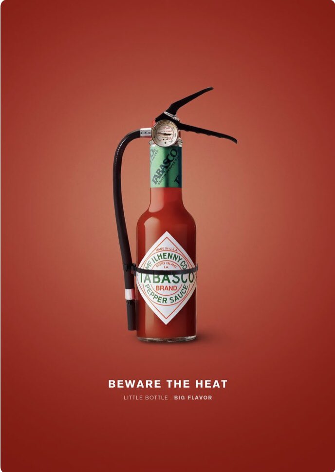Agence5h55's tweet photo. Méfiez-vous de la chaleur avec Tabasco 🌶 https://t.co/0kZBNbLzCd