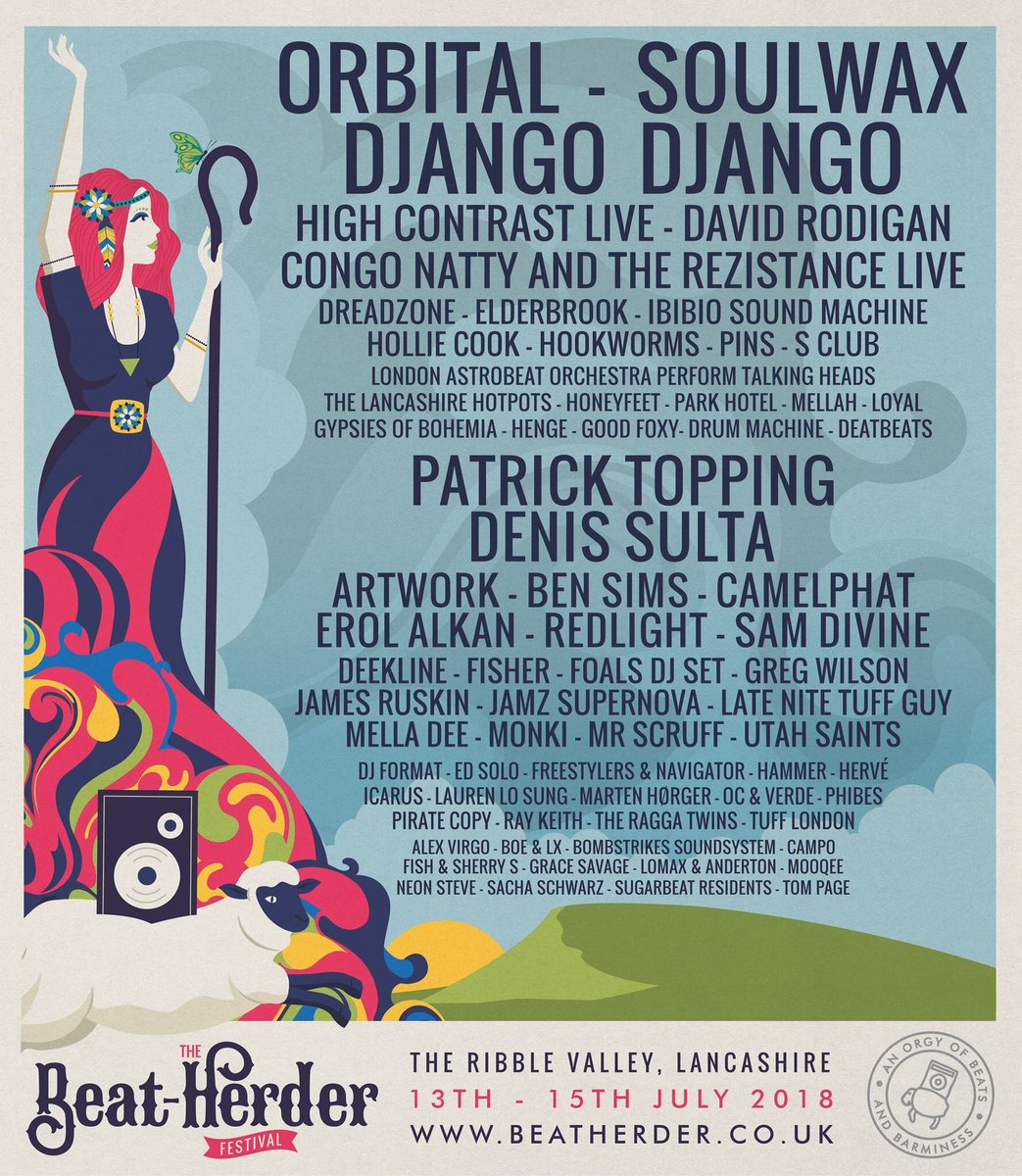 tribeLPL's tweet image. We are super excited to announce that we take the @Beatherder Fortress stage Friday 13th July with...

Ben Sims
James Ruskin
Tom Page 
Lomax &amp;amp; Anderton

This is going to be magic x