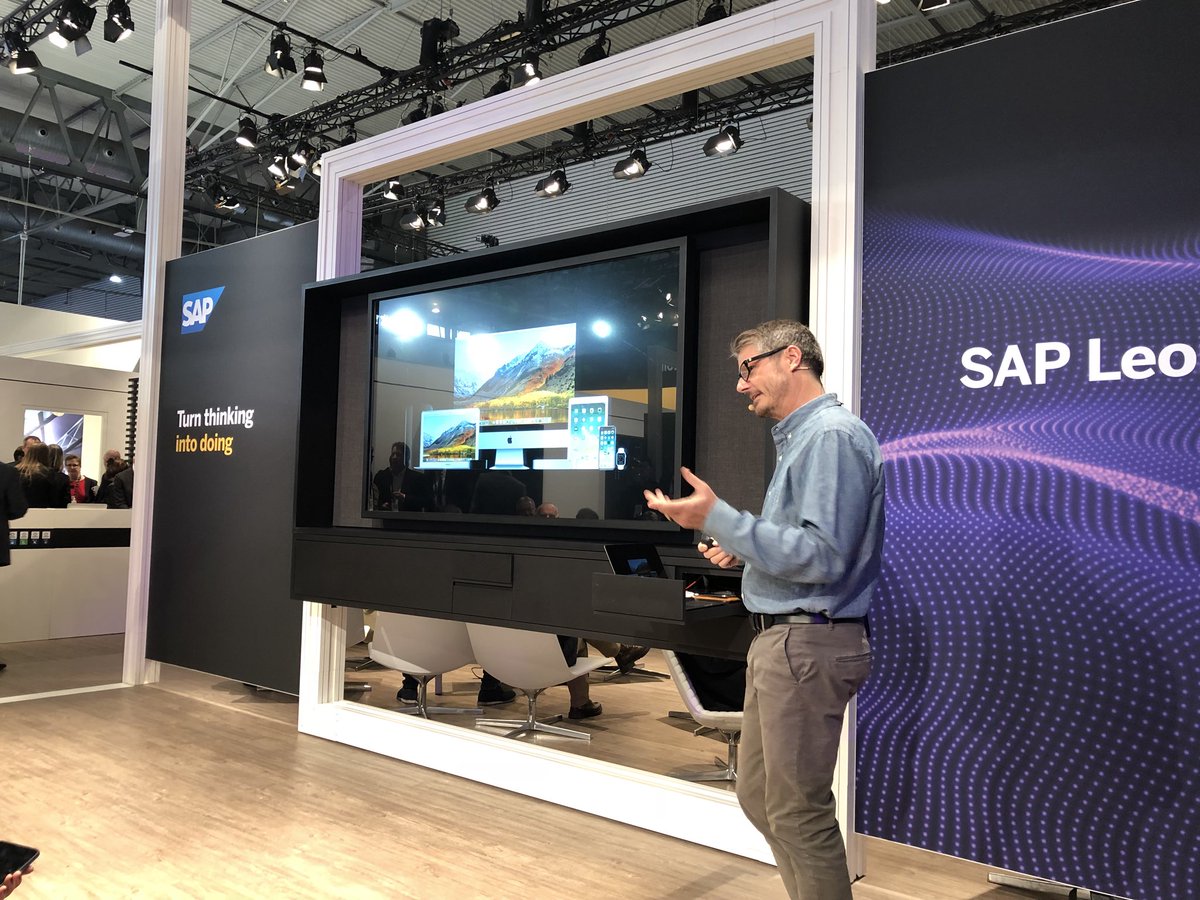 ma_grubi's tweet photo. After an inspiring day yesterday, another day at #MWC18 
SAP Hybris and Sap Cloud Platform” – enabling eCommerce with new services like Mobile, IoT and Conversational AI
 #DigitalTransformation #SAPPartner #SAPcp #SAPLeonardo #iOS11 @netconomy https://t.co/luP5GdfxDV