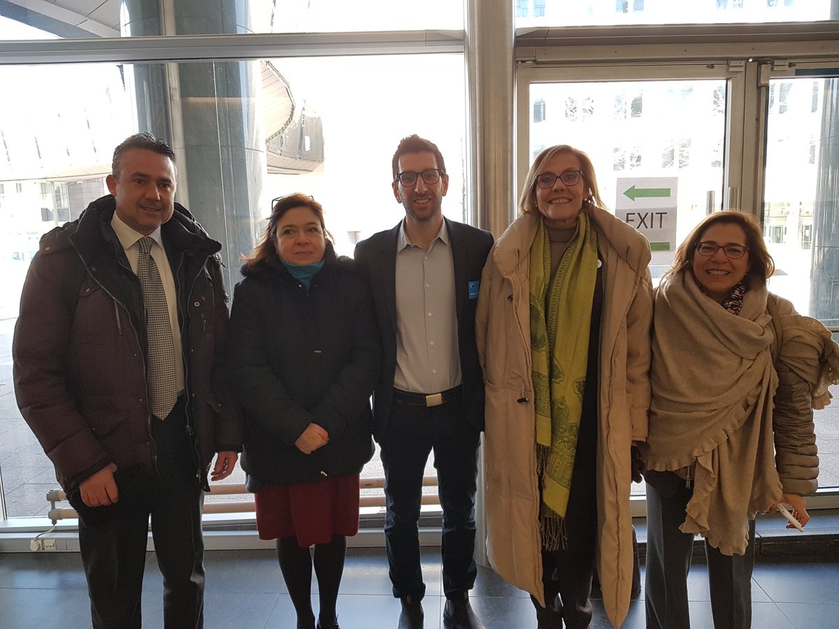 eurordis's tweet photo. The sun is out in Brussels for @rarediseaseday 2018! Excited to see the opening event @RareLives exhibition. Photos by @AldoSoligno @uniamofimronlus https://t.co/Cyx1HvRNJ4