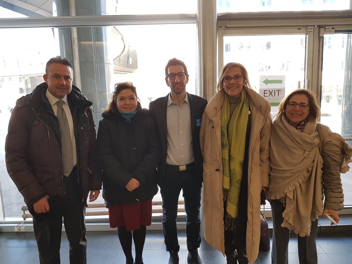 eurordis's tweet photo. The sun is out in Brussels for @rarediseaseday 2018! Excited to see the opening event @RareLives exhibition. Photos by @AldoSoligno @uniamofimronlus https://t.co/Cyx1HvRNJ4