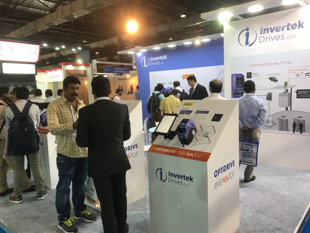 Invertek_Drives's tweet photo. Wow. Great interest in the Invertek Optidrive Elevator VFD at @IEEExpoIndia in Mumbai. Are you here? https://t.co/edz67DVBgd
#ieeexpo2018 #ieeexpo #invertekdrives #variablefrequencydrives #variablespeeddrives #elevator #optidrive #optidriveelevator https://t.co/9NVMD9theY