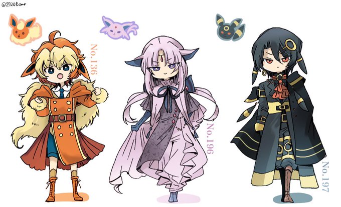 プロジェクトイーブイのtwitterイラスト検索結果 古い順