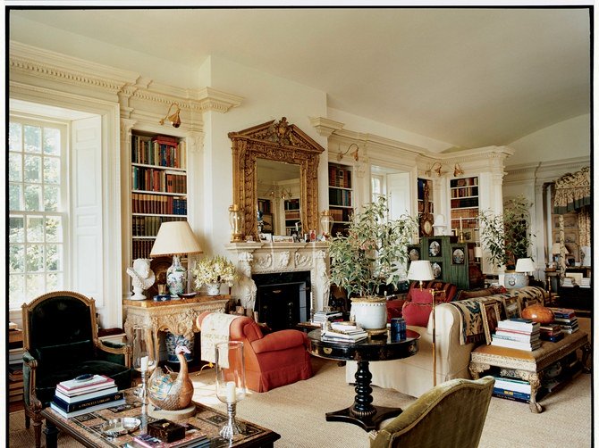 ArchDigest's tweet photo. Annette de la Renta's magnificent room: https://t.co/tCPSRi6mOJ https://t.co/D09PogtlI9
