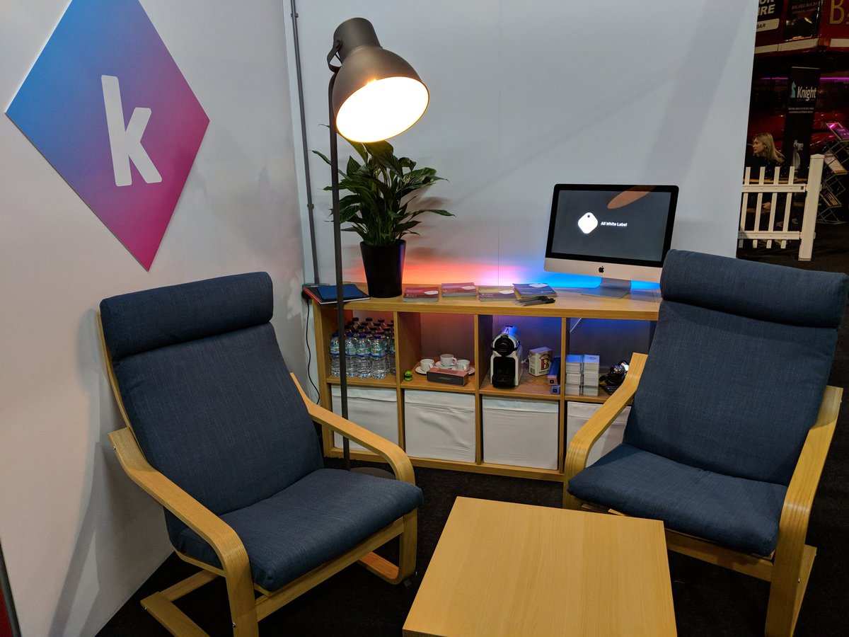 We're at #PNLive today! Stand set up and ready to go. If you're around, come and see us at stand 80!