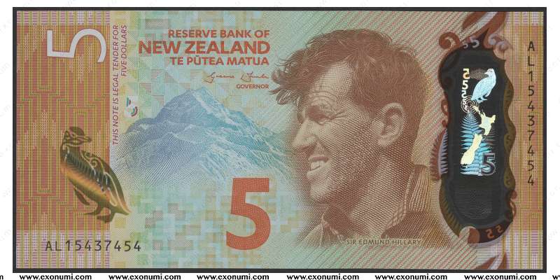 exnmy's tweet photo. ☞ New Zealand $5 (2015) Sir Edmund Hillary 

 Visit ✈ https://t.co/yicbWo5rpm https://t.co/wgamG8BSbi