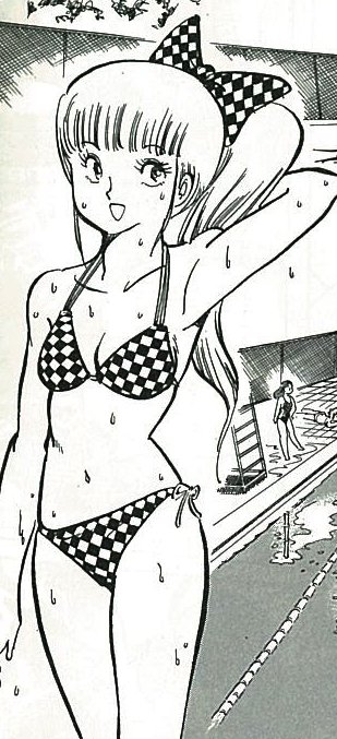 ファン必見！魔子ちゃんの水着回を取り揃えております。 #さすがの猿飛