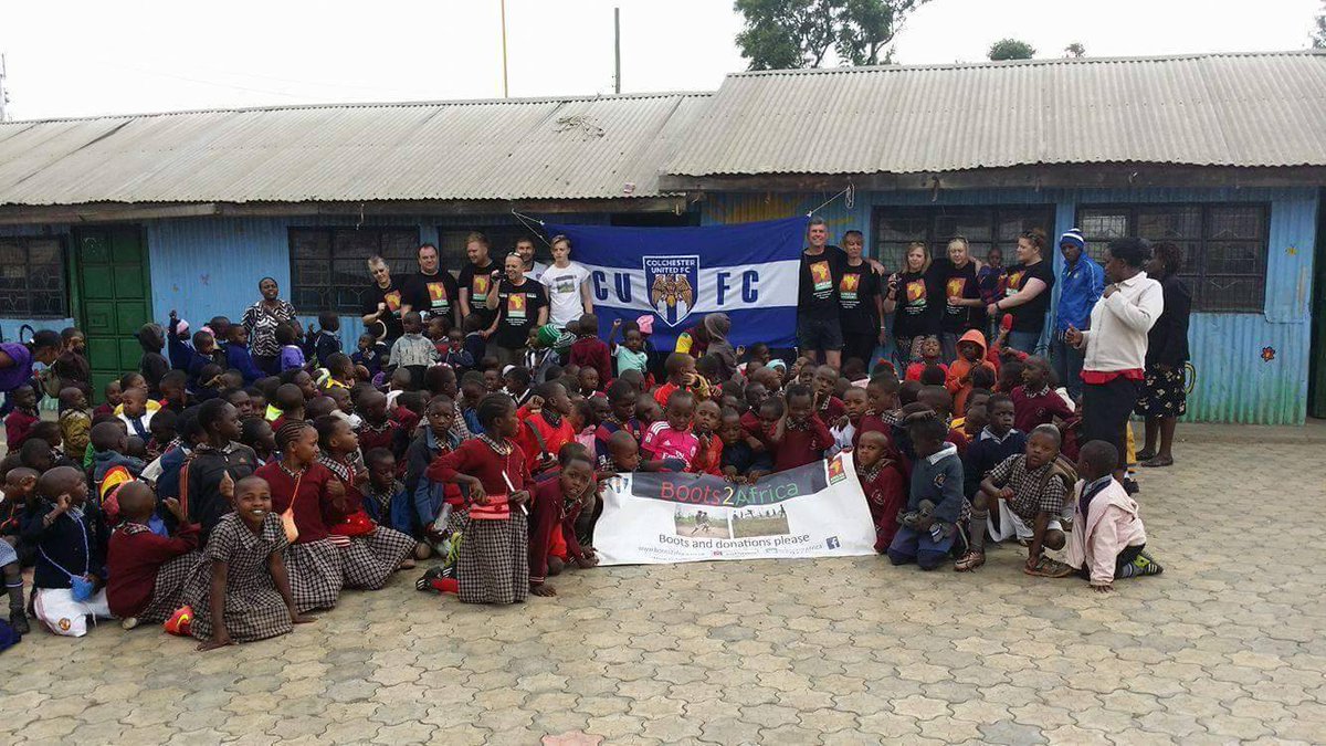 Boots2Africa's tweet photo. @TripsInAfrica @ColU_FITC Thanks we're really really looking forward to our #ColuinAfrica18 return to see these amazing children, their teachers and mentors @Thewalkcentre #Nakuru. Checkout our daily #CountdowntoKenya from tomorrow! https://t.co/4EBXGWeoy3