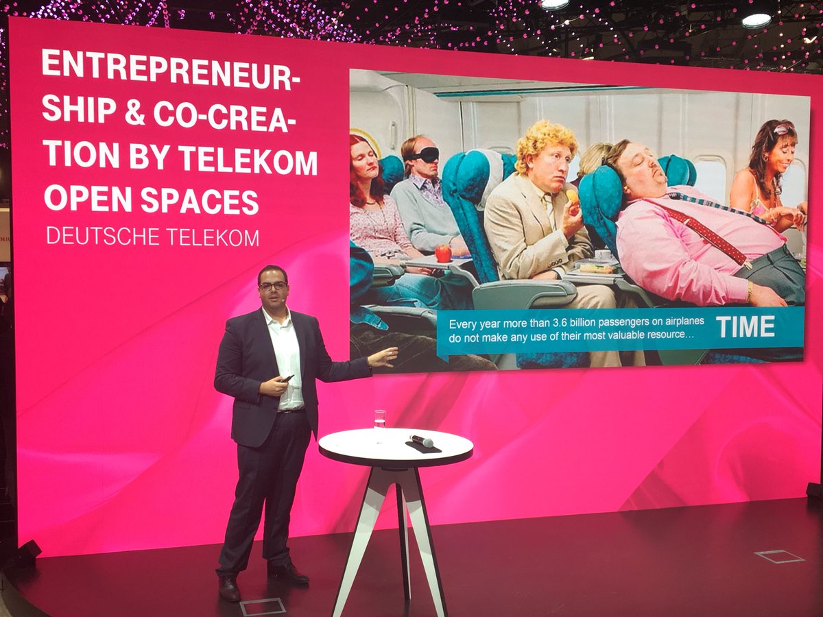 BastianSchuetz's tweet photo. Great co-creation success story with Deutsche Telekom &amp; our startup Quemey at MWC Barcelona 2018!!!🙃 #telekomwall #MWC18 #Telekom #startups https://t.co/2ZBA0LHYAk
