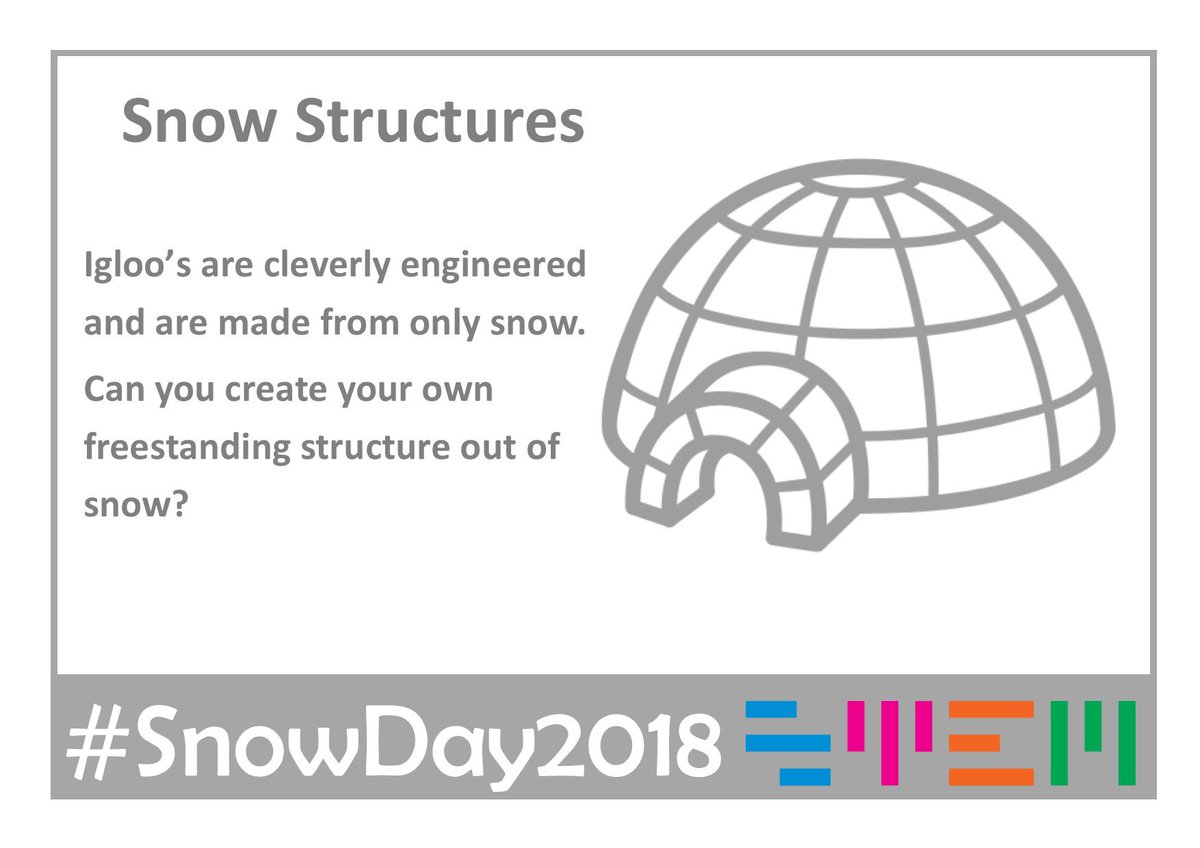 STEMglasgow's tweet photo. The #STEMGlasgow team would love to see how everyone is taking part in STEM activities today. Share using #STEMGlasgow #SnowDay2018 https://t.co/uml2xIQM1q