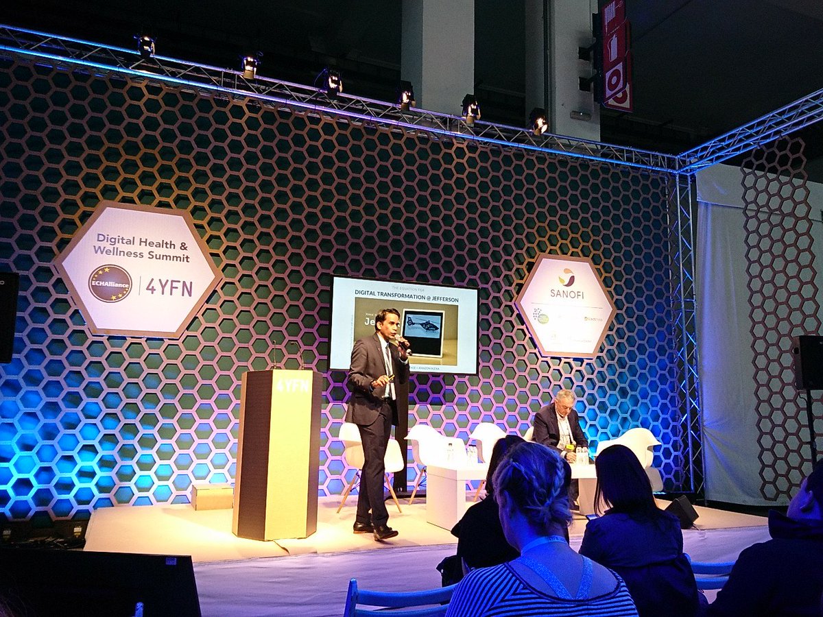 idis_research's tweet photo. #eHealth para mejorar la experiencia del paciente @4YFN_MWC @ECHAlliance #DHWS18 https://t.co/gDNTpT6zXf