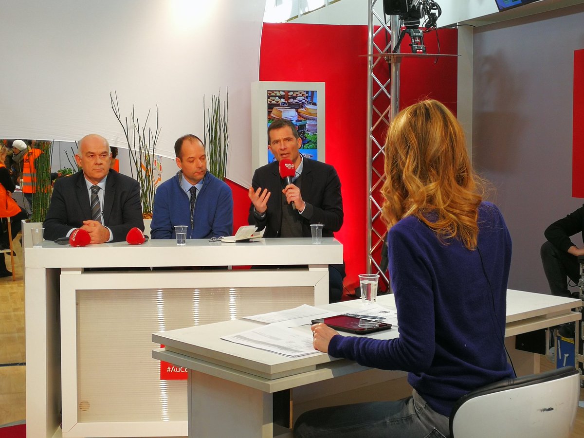 Interbev_fr's tweet image. Débat bien-être animal sur @publicsenat #SIA2018 "Le Pacte pour un engagement sociétal d'#Interbev est unique au monde" E. Rouer - Ferme France