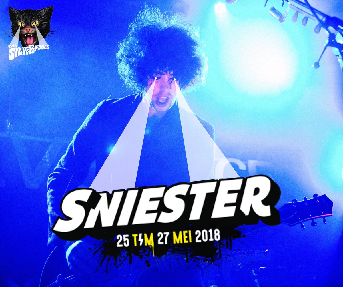-SNIESTER 2018-
Wij spelen in mei op <a href="/Sniester/">Sniester</a> festival!
#dolleboel #lasereyes