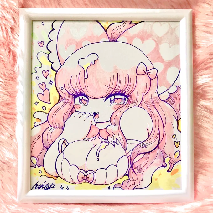 【初・原画販売】
初の試みですが、こちら2点の色紙原画を3/25大阪府守口市で行われる #もりフェス にて委託販売させて頂きます。当日は新作グッズや既刊も置かせて頂くので、大阪周辺の方はこの機会に是非!
イベント詳細 https://t.co/QSpYcQsaug 