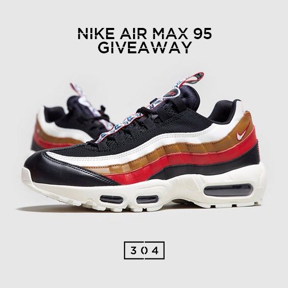 304clothing's tweet image. #WINITWEDNESDAY

RT - Follow @304clothing &amp;amp; Tag 1 Friend in a reply to Enter! 

Free pair of Air Max 95 Taped for the winner! 

#comp #win