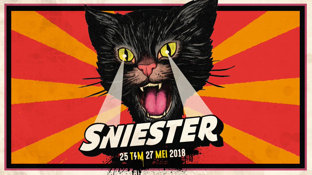 Hoppa, nog meer mooie namen voor <a href="/Sniester/">Sniester</a>! Het kan niet op in Den Haag en het festival verrast ons met elke bekendmaking weer. Nu zijn onder meer Orgel Vreten, AWKWARD i, Swedish Death Candy, It It Anita, Naive Set en Black Mambas bevestigd: thedailyindie.nl/sniester-geeft…