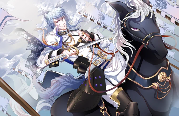 上杉兼信 ~~ #戦刻ナイトブラッド  #上杉兼信 