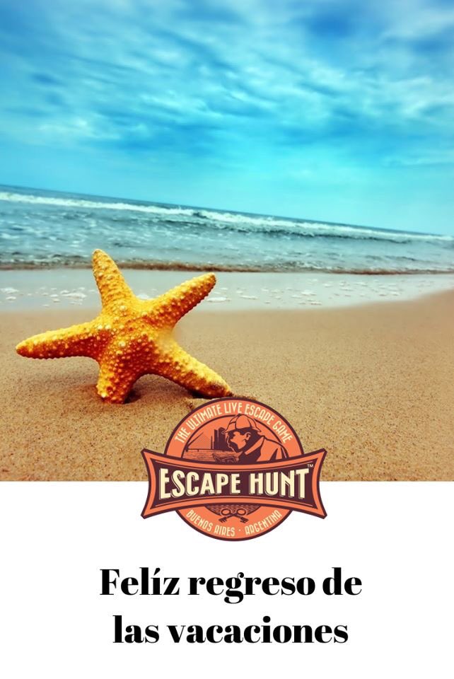 EscapeHuntBue's tweet photo. Bienvenidos a los que vuelven del verano. Estamos para recibirlos https://t.co/AwaW4mBcGA https://t.co/nAOUeUKlfz