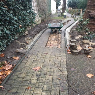 Les travaux de notre #JardinExtraOrdinaire ont débuté. Semaine 1 - 15 janvier