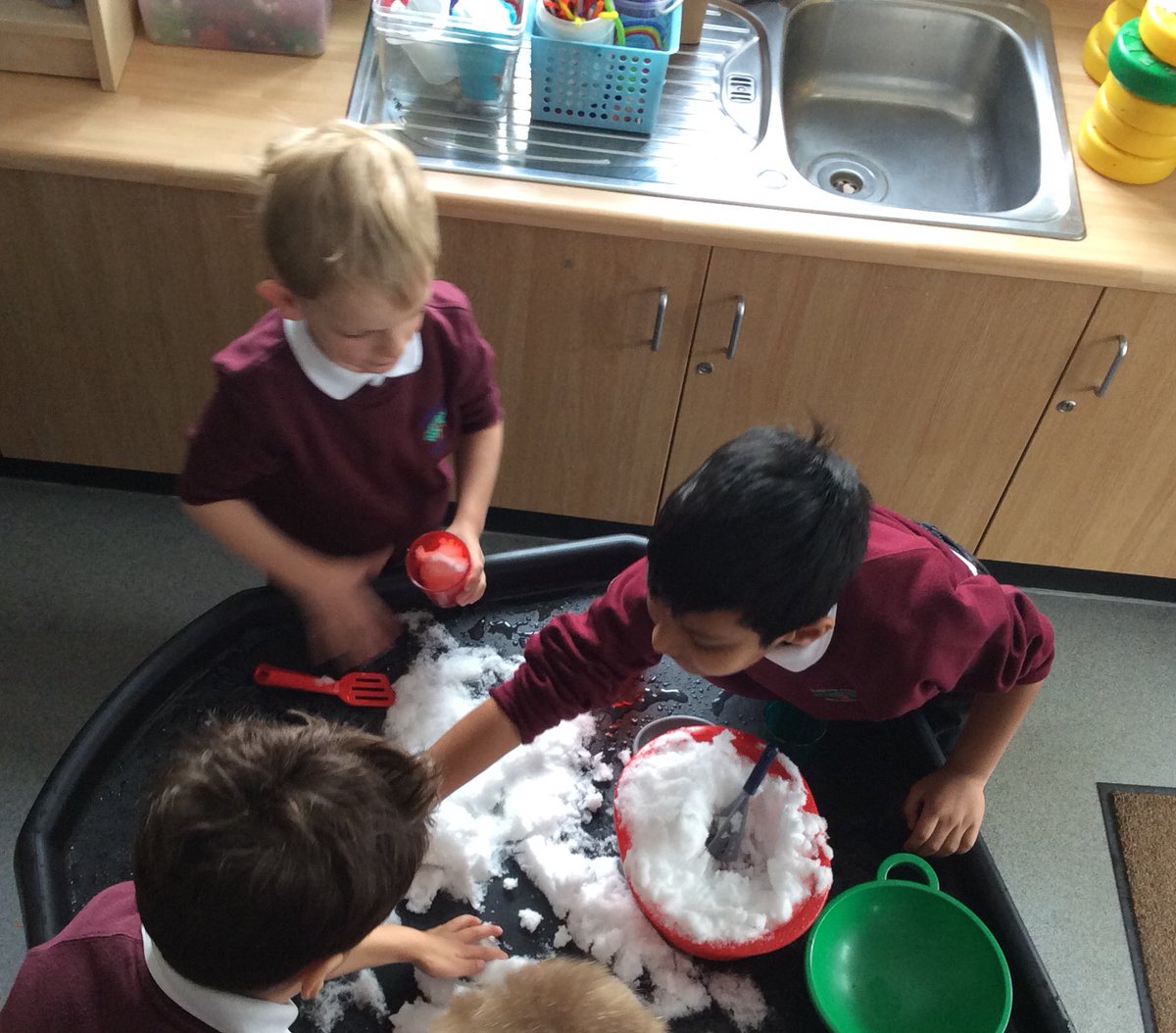 Today we brought the snow inside! <a href="/hayesparkschool/">Hayes Park School</a>